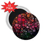 Circle Abstract 2.25  Magnets (10 pack)  Front