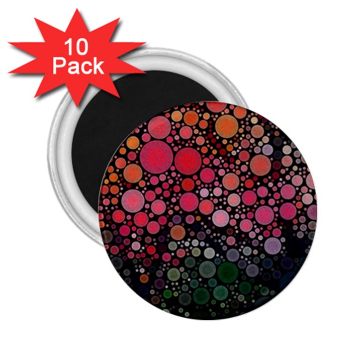 Circle Abstract 2.25  Magnets (10 pack) 