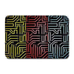 Circuit Board Seamless Patterns Set Plate Mats by Amaryn4rt