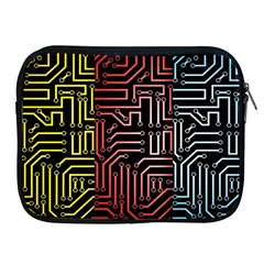 Circuit Board Seamless Patterns Set Apple Ipad 2/3/4 Zipper Cases by Amaryn4rt