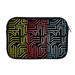 Circuit Board Seamless Patterns Set Apple Macbook Pro 17  Zipper Case