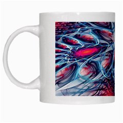 Creative Abstract White Mugs