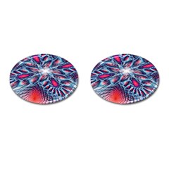 Creative Abstract Cufflinks (oval) by Amaryn4rt