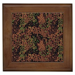 Digital Camouflage Framed Tiles by Amaryn4rt