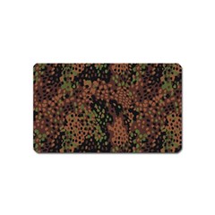 Digital Camouflage Magnet (name Card) by Amaryn4rt