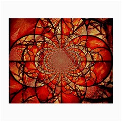 Dreamcatcher Stained Glass Small Glasses Cloth (2-side) by Amaryn4rt