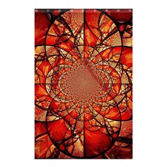 Dreamcatcher Stained Glass Shower Curtain 48  X 72  (small)  by Amaryn4rt