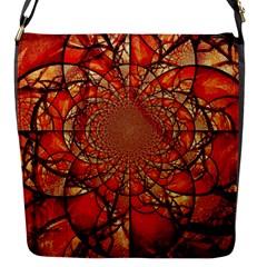 Dreamcatcher Stained Glass Flap Messenger Bag (s) by Amaryn4rt