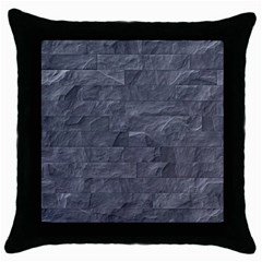 Excellent Seamless Slate Stone Floor Texture Throw Pillow Case (black) by Amaryn4rt