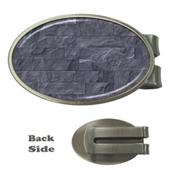 Excellent Seamless Slate Stone Floor Texture Money Clips (oval)  by Amaryn4rt