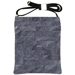 Excellent Seamless Slate Stone Floor Texture Shoulder Sling Bags by Amaryn4rt