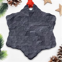 Excellent Seamless Slate Stone Floor Texture Ornament (snowflake) by Amaryn4rt