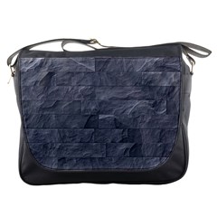 Excellent Seamless Slate Stone Floor Texture Messenger Bags by Amaryn4rt