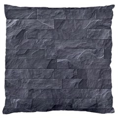 Excellent Seamless Slate Stone Floor Texture Large Cushion Case (two Sides) by Amaryn4rt