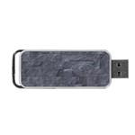 Excellent Seamless Slate Stone Floor Texture Portable USB Flash (One Side) Front