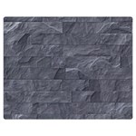 Excellent Seamless Slate Stone Floor Texture Double Sided Flano Blanket (Medium)  60 x50  Blanket Back