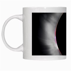 Solar Eclipse White Mugs by Amaryn4rt