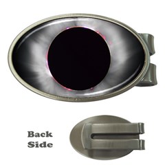 Solar Eclipse Money Clips (oval) 