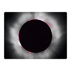 Solar Eclipse Double Sided Flano Blanket (mini)  by Amaryn4rt