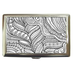 Zentangle Art Patterns Cigarette Money Cases by Amaryn4rt