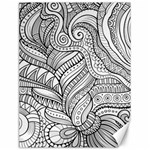 Zentangle Art Patterns Canvas 18  x 24   17.8 x23.08  Canvas - 1