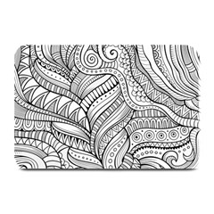 Zentangle Art Patterns Plate Mats by Amaryn4rt