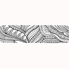 Zentangle Art Patterns Large Bar Mats by Amaryn4rt