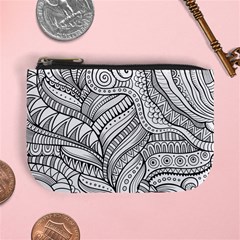 Zentangle Art Patterns Mini Coin Purses by Amaryn4rt