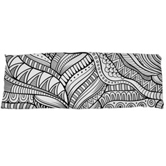 Zentangle Art Patterns Body Pillow Case (dakimakura)