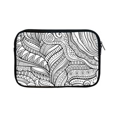 Zentangle Art Patterns Apple Ipad Mini Zipper Cases