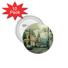 Historic Center Urban Scene At Riobamba City, Ecuador 1 75  Buttons (10 Pack) by dflcprints