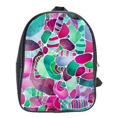 Frosted Sea Glass School Bags(large) 