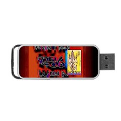 Big Red Sun Walin 72 Portable Usb Flash (two Sides) by MRTACPANS