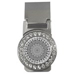 Mandala Boho Inspired Hippy Hippie Design Money Clips (CZ)  Front