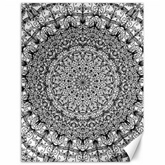 Mandala Boho Inspired Hippy Hippie Design Canvas 12  X 16  