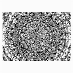 Mandala Boho Inspired Hippy Hippie Design Large Glasses Cloth