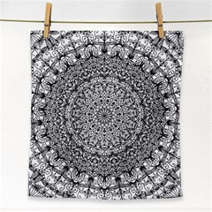 Mandala Boho Inspired Hippy Hippie Design Face Towel by CraftyLittleNodes