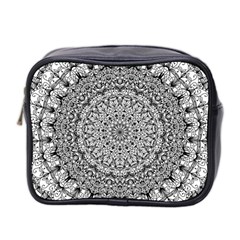 Mandala Boho Inspired Hippy Hippie Design Mini Toiletries Bag 2-side