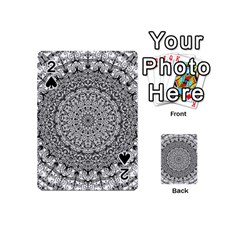 Mandala Boho Inspired Hippy Hippie Design Playing Cards 54 (mini) 