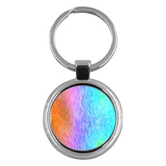 Abstract Color Pattern Textures Colouring Key Chains (round)  by Simbadda