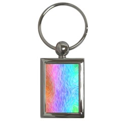 Abstract Color Pattern Textures Colouring Key Chains (rectangle)  by Simbadda