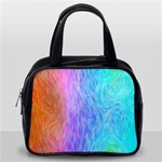 Abstract Color Pattern Textures Colouring Classic Handbags (2 Sides) Back