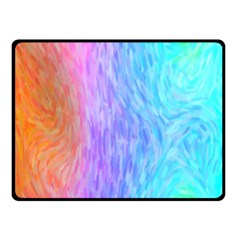 Abstract Color Pattern Textures Colouring Fleece Blanket (small)