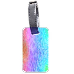 Abstract Color Pattern Textures Colouring Luggage Tags (two Sides) by Simbadda