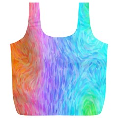 Abstract Color Pattern Textures Colouring Full Print Recycle Bags (l)  by Simbadda