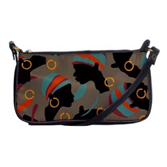 African Women Ethnic Pattern Shoulder Clutch Bags by Simbadda