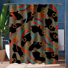 African Women Ethnic Pattern Shower Curtain 60  X 72  (medium) 