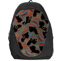 African Women Ethnic Pattern Backpack Bag by Simbadda