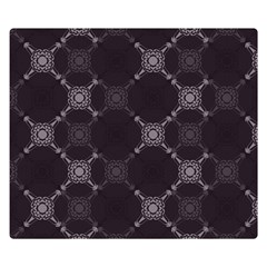 Abstract Seamless Pattern Double Sided Flano Blanket (small) 