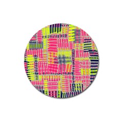 Abstract Pattern Magnet 3  (round)